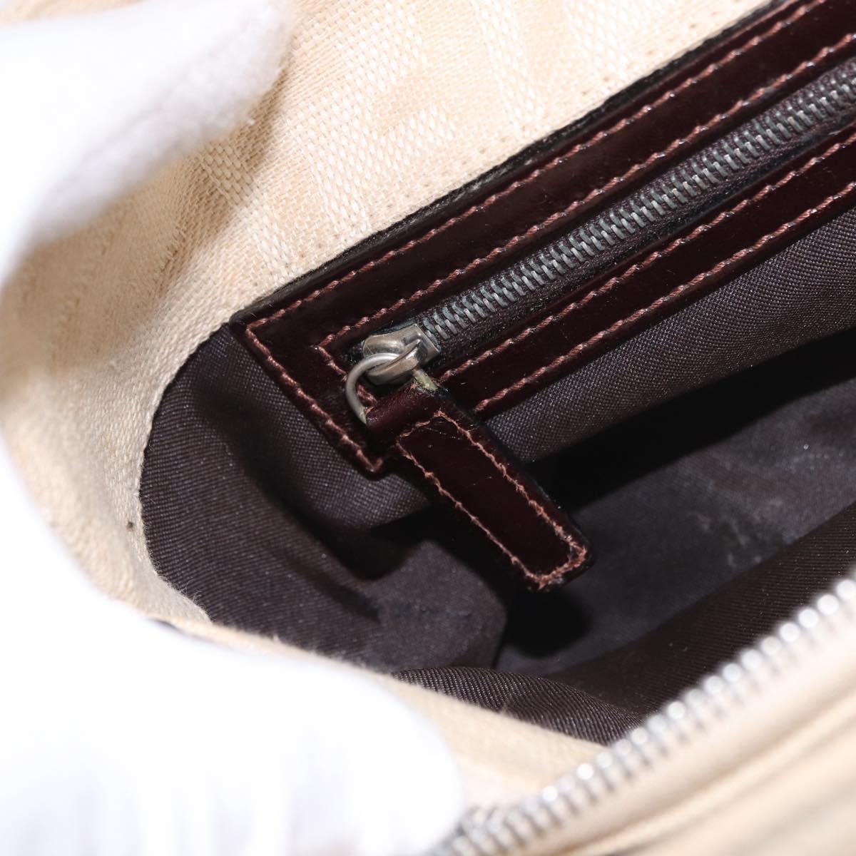 Fendi Beige Zucca Canvas Mamma Baguette