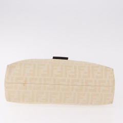 Fendi Beige Zucca Canvas Mamma Baguette
