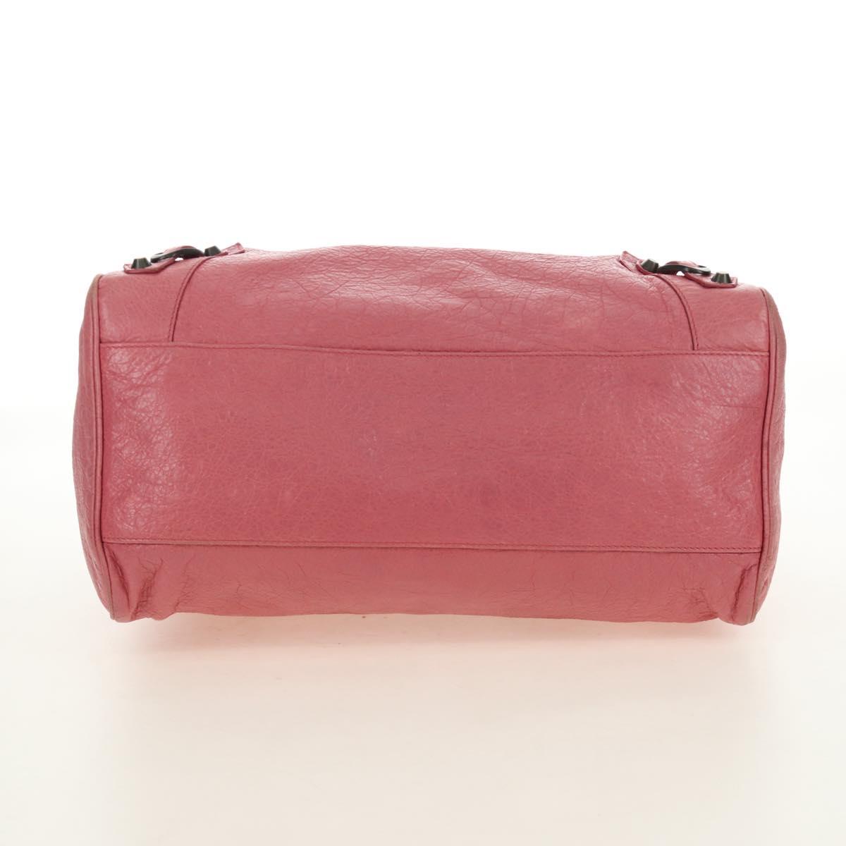 Balenciaga Pink City Motorcycle Bag
