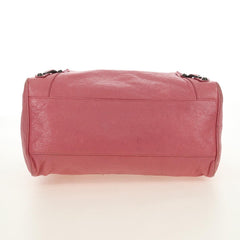 Balenciaga Pink City Motorcycle Bag