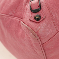 Balenciaga Pink City Motorcycle Bag