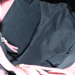 Balenciaga Pink City Motorcycle Bag