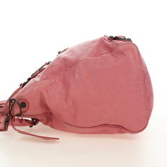 Balenciaga Pink City Motorcycle Bag