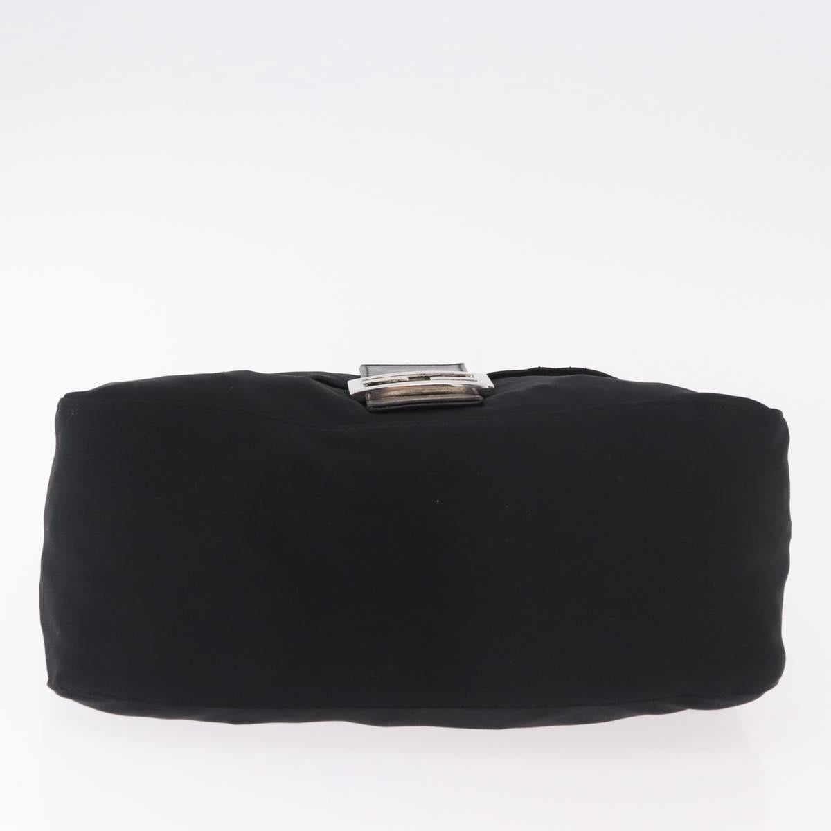 Fendi Black Neoprene Mamma Baguette