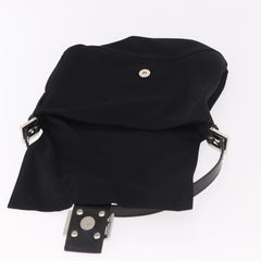 Fendi Black Neoprene Mamma Baguette