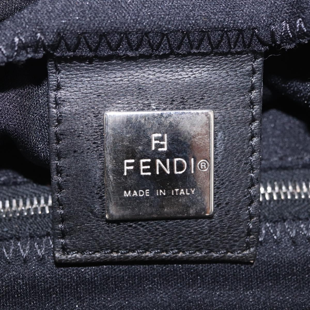 Fendi Black Neoprene Mamma Baguette