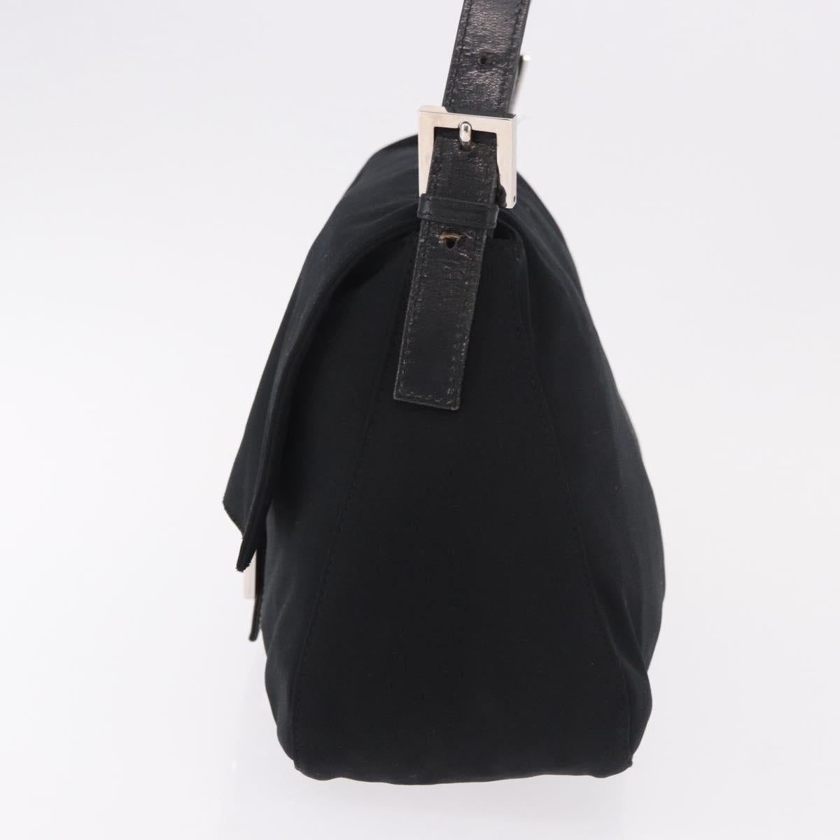 Fendi Black Neoprene Mamma Baguette