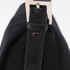 Fendi Black Neoprene Mamma Baguette