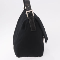 Fendi Black Neoprene Mamma Baguette