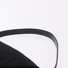 Fendi Black Neoprene Mamma Baguette