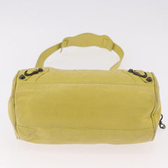 Balenciaga Yellow Classic City Leather Bag