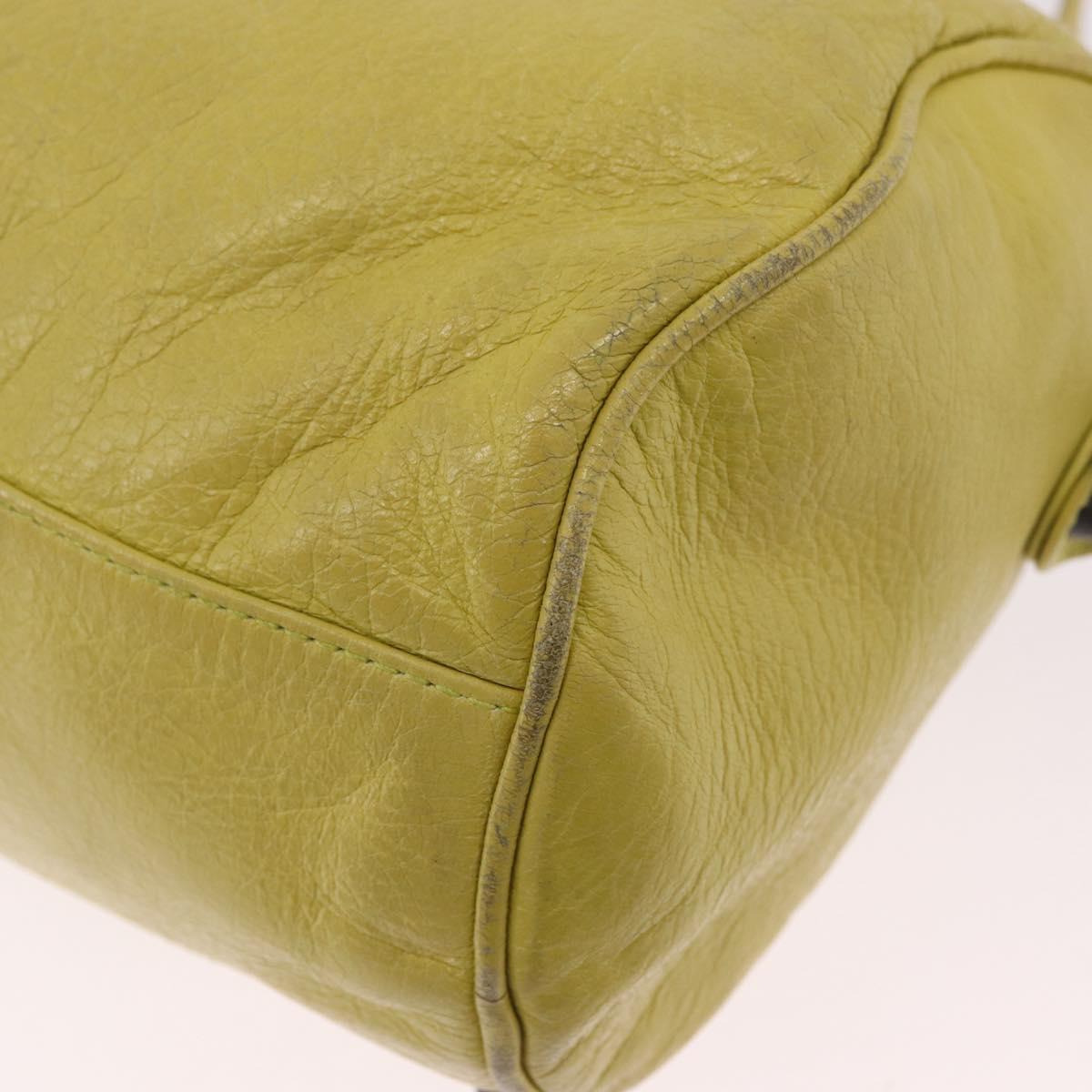 Balenciaga Yellow Classic City Leather Bag
