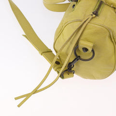 Balenciaga Yellow Classic City Leather Bag