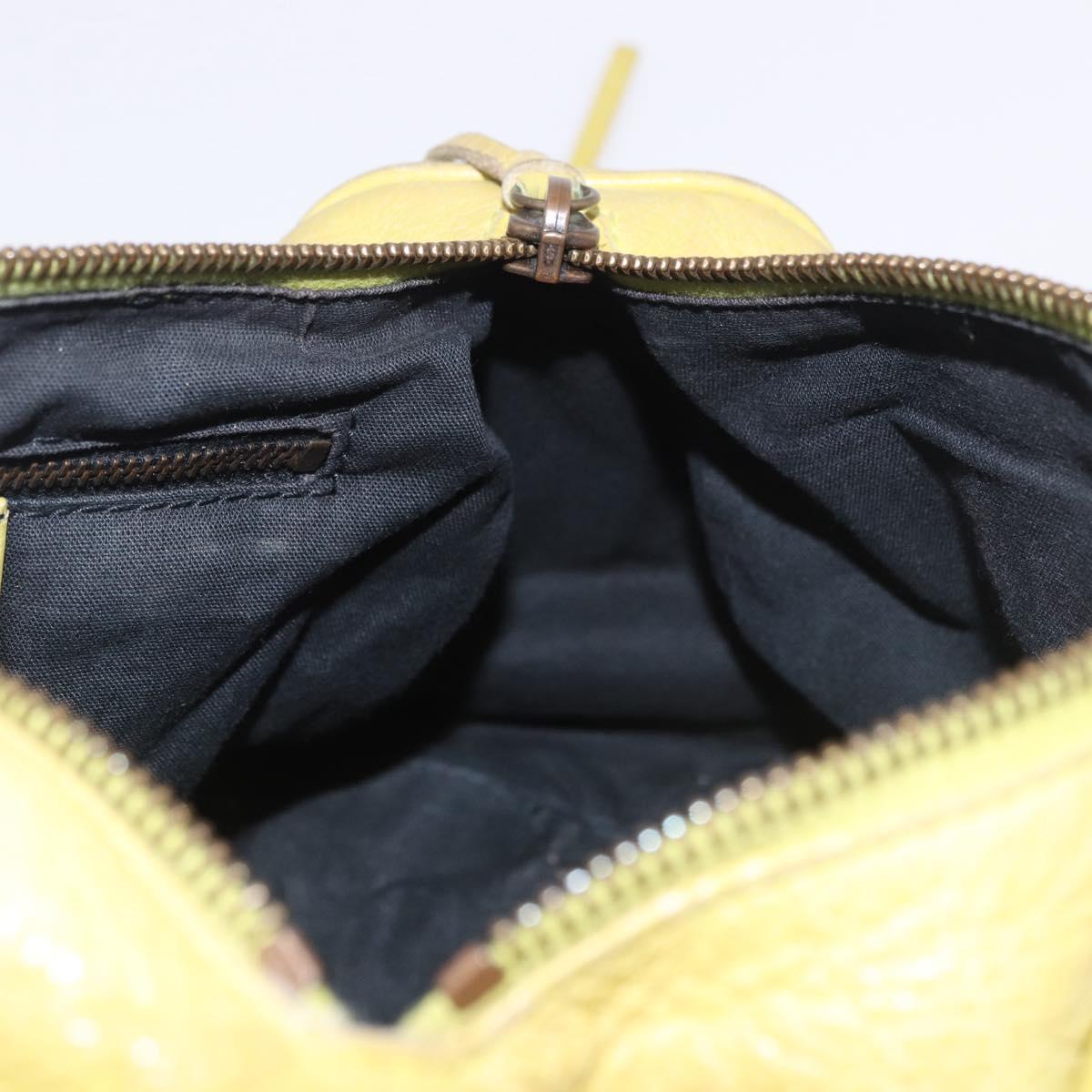 Balenciaga Yellow Classic City Leather Bag