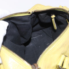 Balenciaga Yellow Classic City Leather Bag
