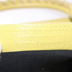 Balenciaga Yellow Classic City Leather Bag