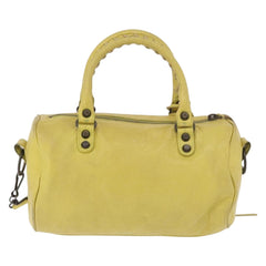 Balenciaga Yellow Classic City Leather Bag