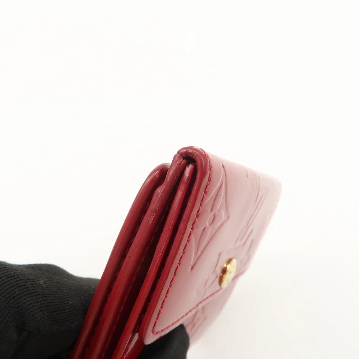Louis Vuitton Vernis Red Wallet