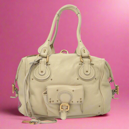 Chloe Paddington Ivory Front Pocket