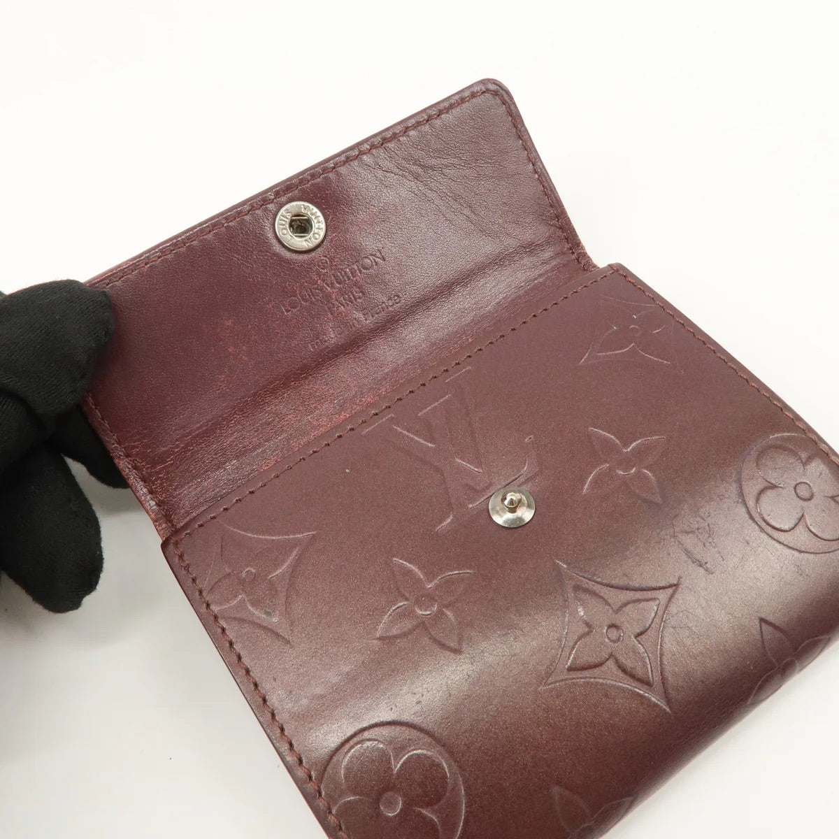 Louis Vuitton Vernis Brown Wallet