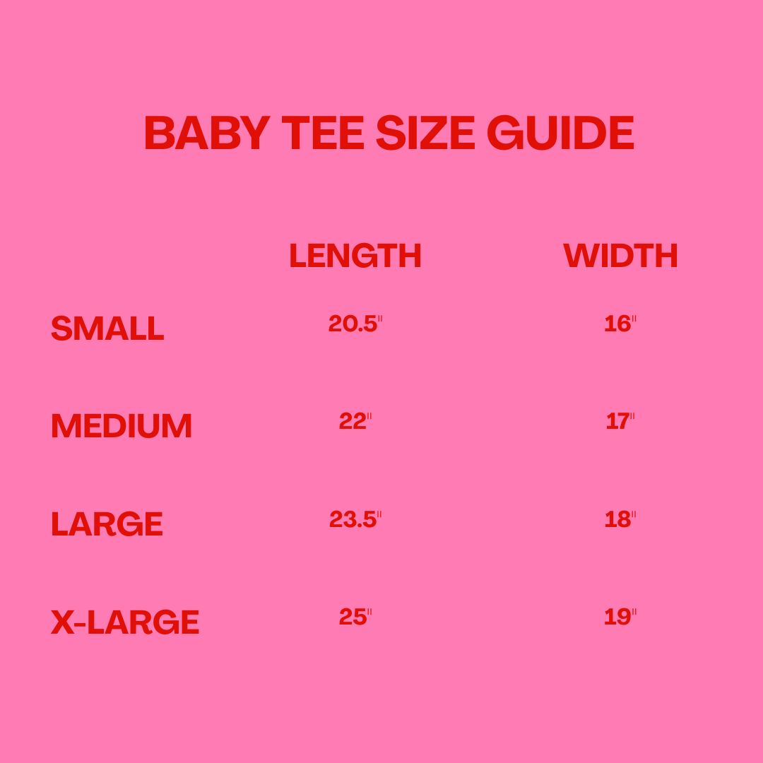 The "Don't Need a Man" Baby Tee (Copy)