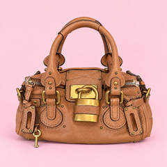 Chloé Mini Paddington Caramel Leather