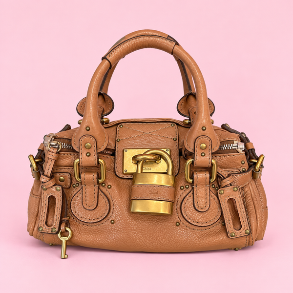 Chloé Mini Paddington Caramel Leather