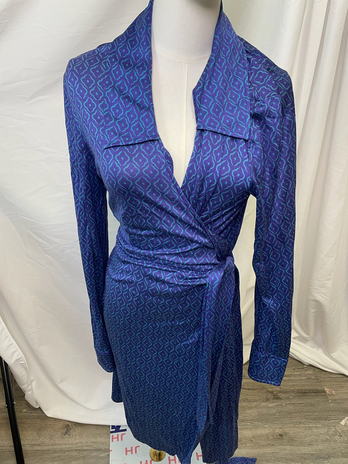 Vintage Diane von Furstenberg Silk Wrap Dress