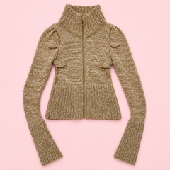 D&G Dolce & Gabbana Knit Zip-Up Cardigan