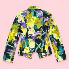 Vintage Christian Lacroix Paris Floral Print Blazer
