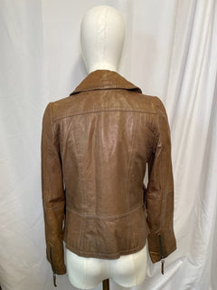 Burberry London Leather Biker Jacket