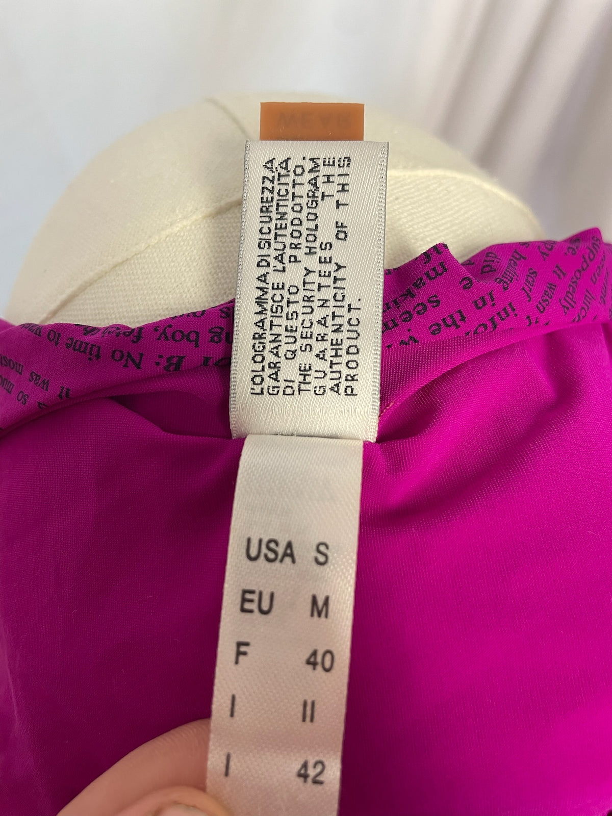 John Galliano Gazette Newspaper Print Buckle Top