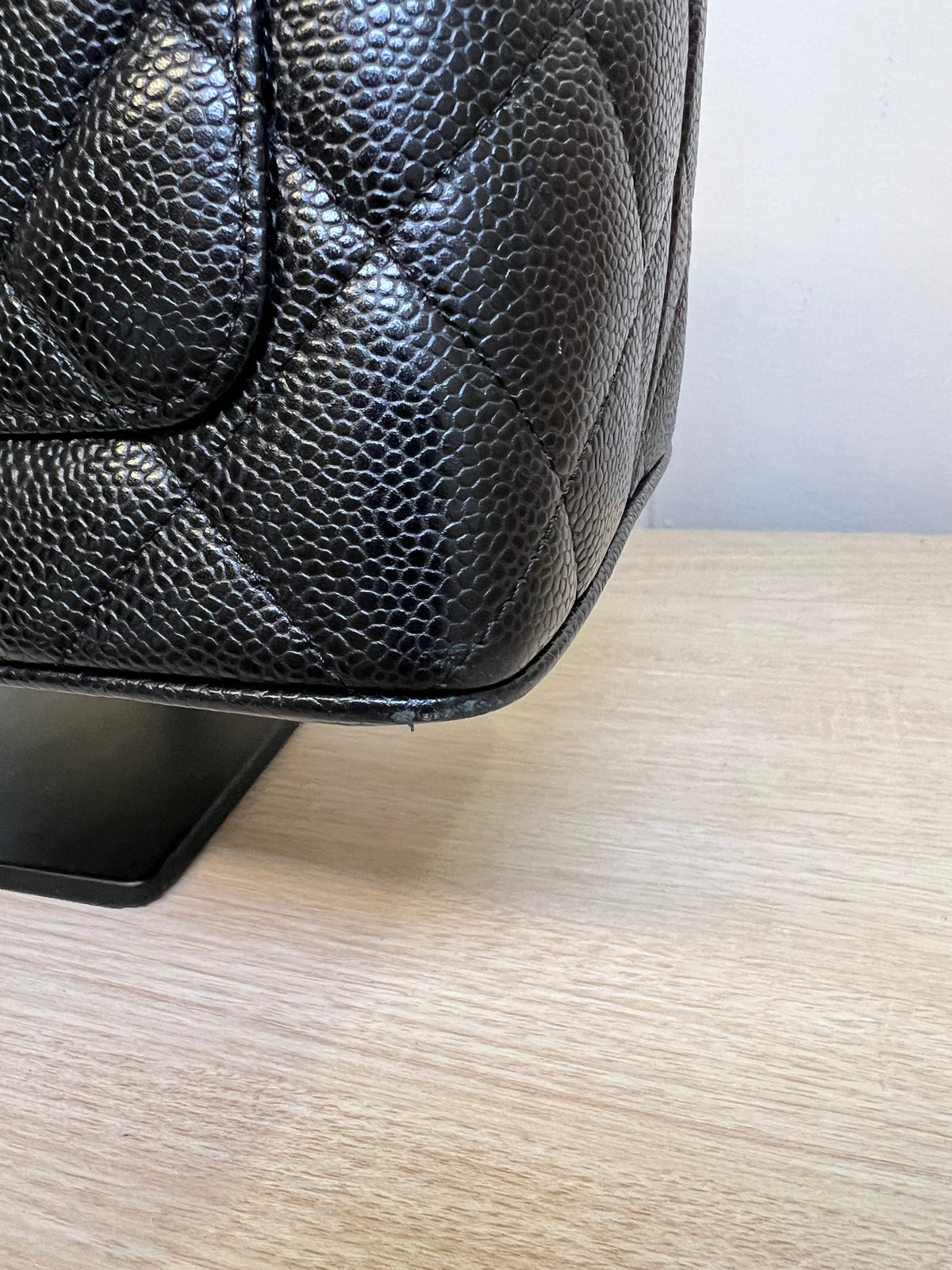 CHANEL Caviar Leather Tote Bag