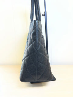 CHANEL Caviar Leather Tote Bag