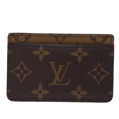 Louis Vuitton Monogram Reverse Porte Cartes Wallet (comes with box)