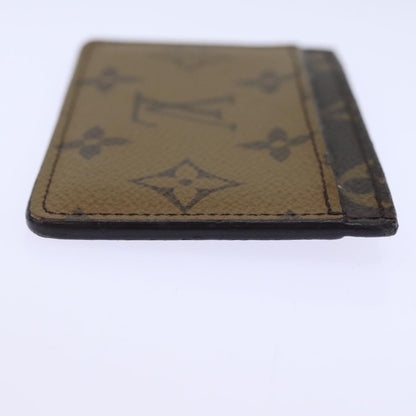 Louis Vuitton Monogram Reverse Porte Cartes Wallet (comes with box)
