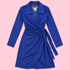 Vintage Diane von Furstenberg Silk Wrap Dress