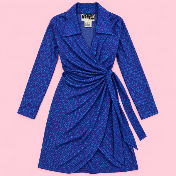 Vintage Diane von Furstenberg Silk Wrap Dress