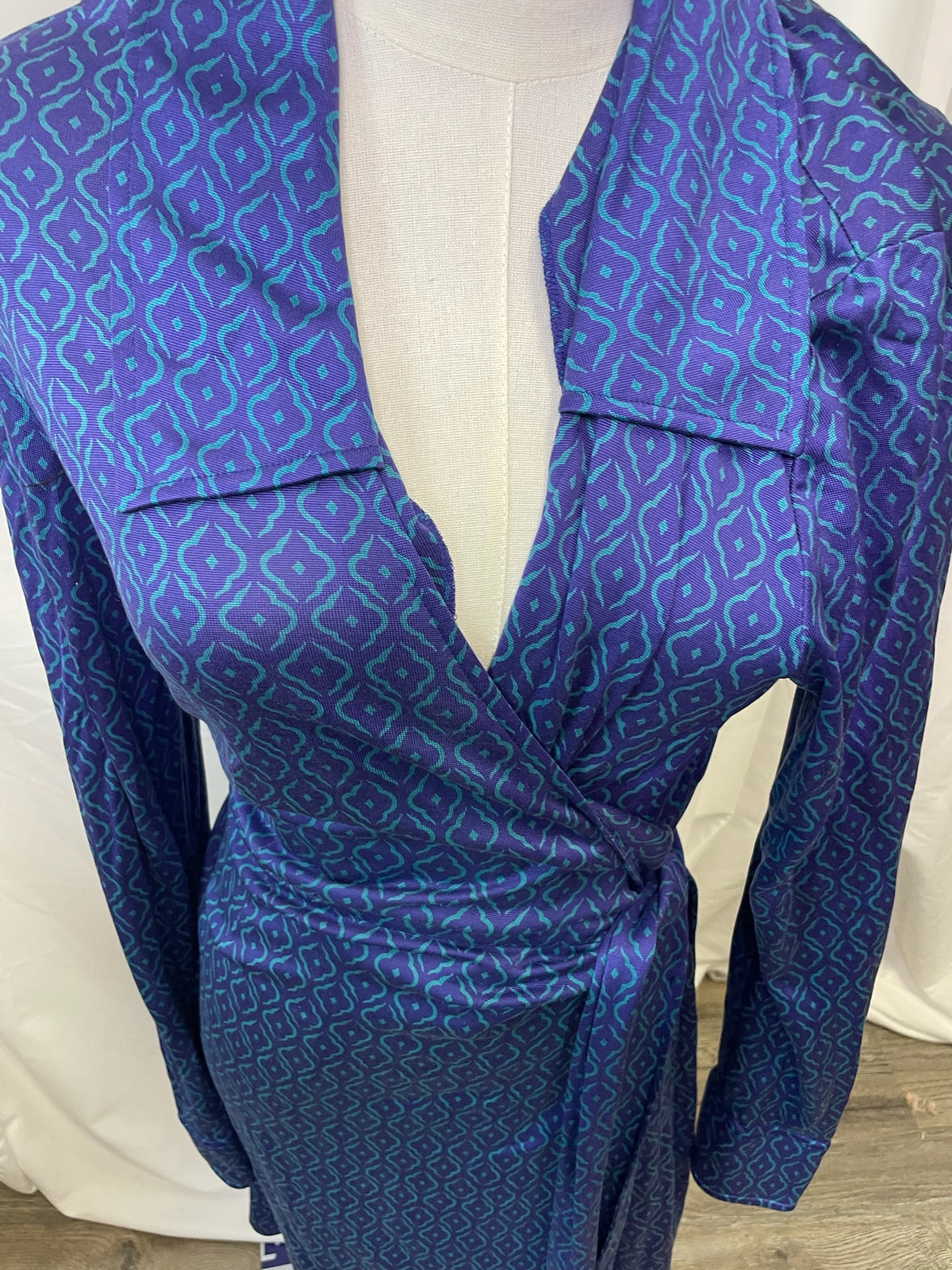 Vintage Diane von Furstenberg Silk Wrap Dress
