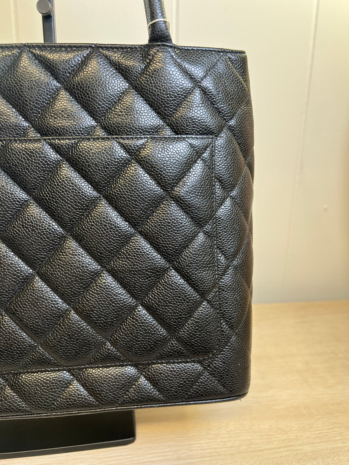 CHANEL Caviar Leather Tote Bag