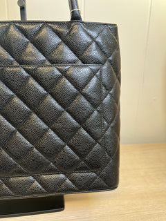 CHANEL Caviar Leather Tote Bag