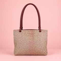 Bottega Veneta Leopard Print Pony Hair Leather Tote Bag