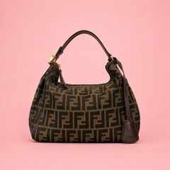 Fendi Zucca Print Vanity Clutch
