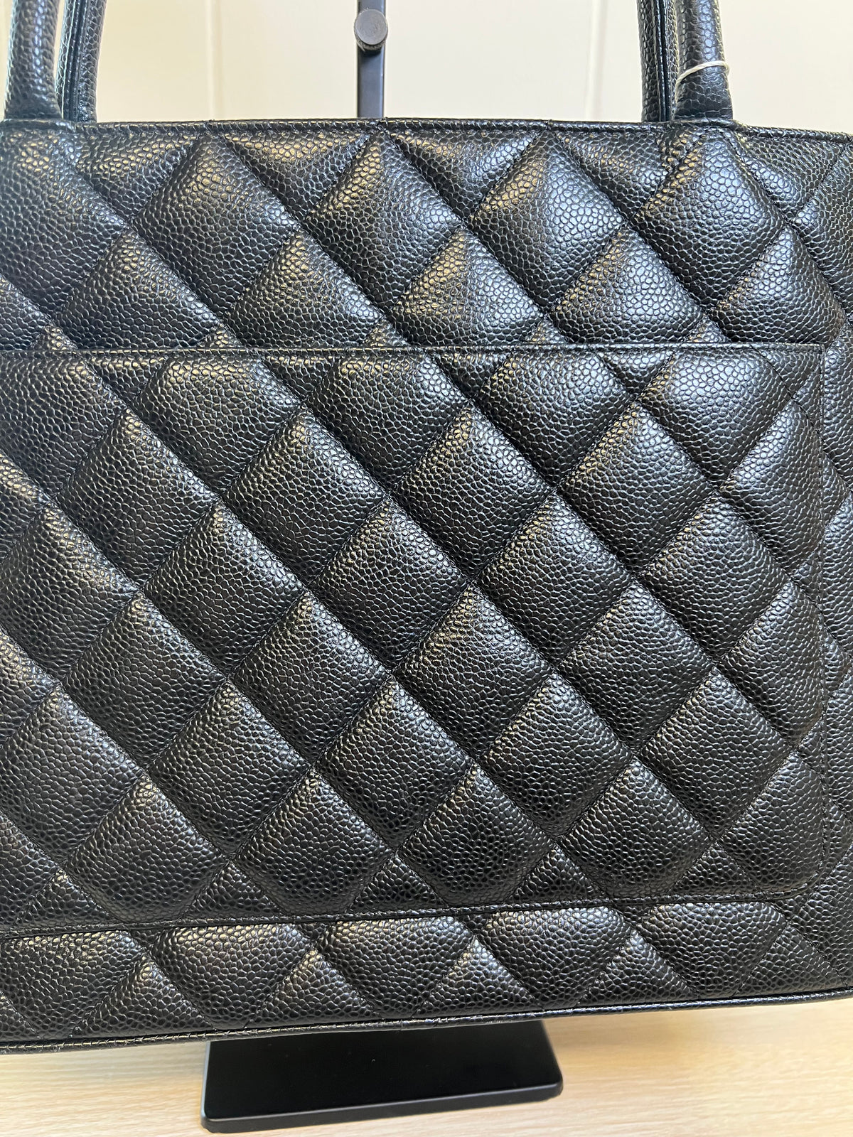 CHANEL Caviar Leather Tote Bag
