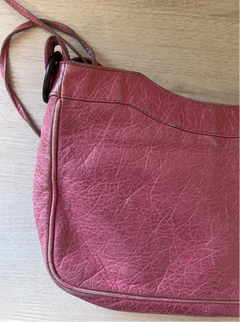 Balenciaga Pink Leather Classic Hip Crossbody Bag