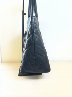 CHANEL Caviar Leather Tote Bag