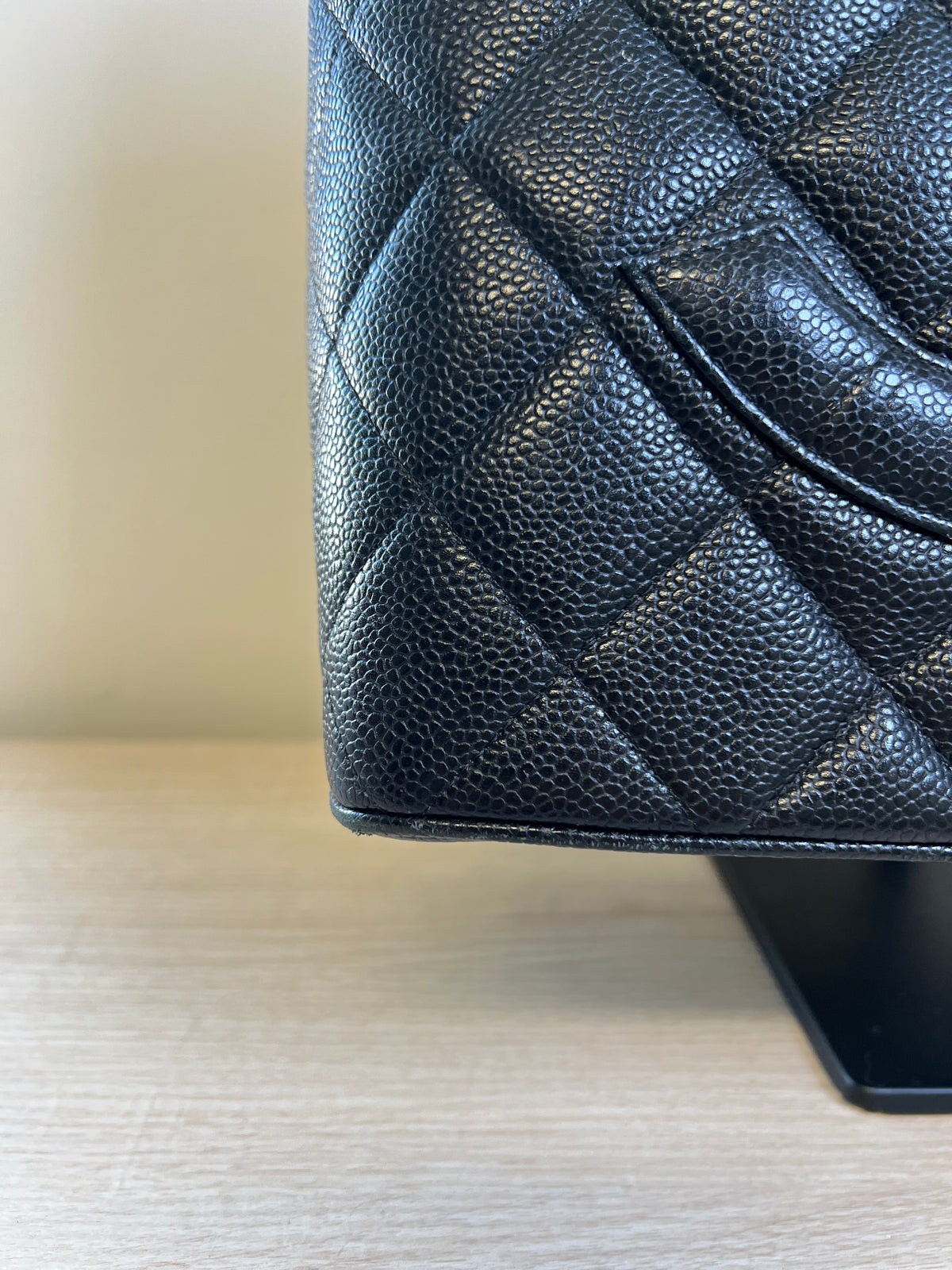 CHANEL Caviar Leather Tote Bag