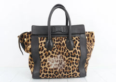 Céline Leopard Calf Hair Luggage Tote - Phoebe Philo Era