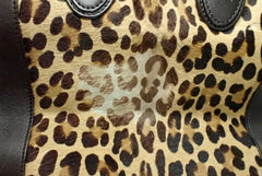 Céline Leopard Calf Hair Luggage Tote - Phoebe Philo Era