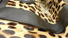 Céline Leopard Calf Hair Luggage Tote - Phoebe Philo Era